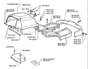 Page C Diagram and Parts List for 970 Rider  125 1992-03 Husqvarna Lawn Tractor