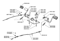 Page F Diagram and Parts List for 970 Rider  125 1992-03 Husqvarna Lawn Tractor