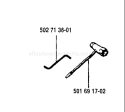 Page M Diagram and Parts List for 970 Rider  12 1994-03 Husqvarna Lawn Tractor