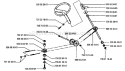 Page N Diagram and Parts List for 970 Rider  12 S 1994-03 Husqvarna Lawn Tractor