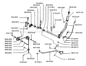 Page K Diagram and Parts List for 970 Rider  12 S 1993-05 Husqvarna Lawn Tractor