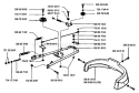 Page D Diagram and Parts List for 970 Rider  12 S 1993-05 Husqvarna Lawn Tractor