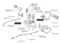 Page K Diagram and Parts List for 970 Rider  H-15 1998-01 Husqvarna Lawn Tractor