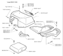 Page I Diagram and Parts List for 970 Rider  H-15 1998-01 Husqvarna Lawn Tractor