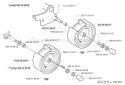 Page Y Diagram and Parts List for RIDER Pro 15-V2 2003-01 Husqvarna Lawn Tractor