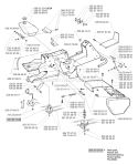 Page B Diagram and Parts List for RIDER Pro 15 2001-02 Husqvarna Lawn Tractor