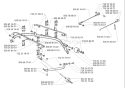 Page H Diagram and Parts List for RIDER Pro 15 2001-02 Husqvarna Lawn Tractor