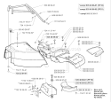 Page K Diagram and Parts List for RIDER Proflex 21 2001-01 Husqvarna Lawn Tractor