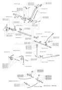 Page L Diagram and Parts List for RIDER Proflex 21 USA -2001-02 Husqvarna Lawn Tractor