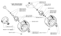 Page R Diagram and Parts List for RIDER Proflex 21 USA -2001-02 Husqvarna Lawn Tractor