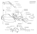 Page H Diagram and Parts List for RIDER Proflex 21 USA -2001-02 Husqvarna Lawn Tractor