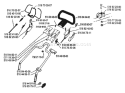 Part Location Diagram of 516824000 Husqvarna Throttle Trigger