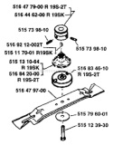 Part Location Diagram of 516477900 Husqvarna Pulley