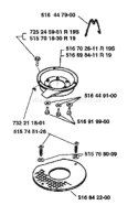 Part Location Diagram of 515768009 Husqvarna Washer