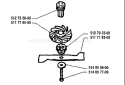 Part Location Diagram of 514859800 Husqvarna Disc Spring