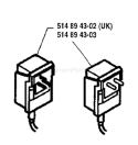 Page D Diagram and Parts List for ROYAL 43 1995-08 Husqvarna Lawn Mower
