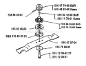 Part Location Diagram of 516479710 Husqvarna Blade