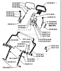 Part Location Diagram of 516612311 Husqvarna Handle