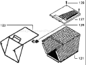 Part Location Diagram of 516854811 Husqvarna Bag