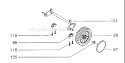 Page G Diagram and Parts List for ROYAL 53 S USA -1998-11 Husqvarna Lawn Mower