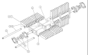 Part Location Diagram of 539005280 Husqvarna Rotor, flail assembly