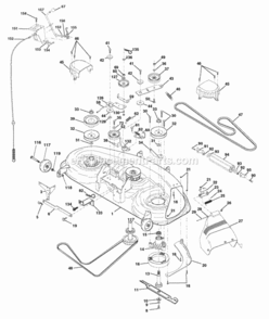 Part Location Diagram of 132264 Husqvarna Roller Nose