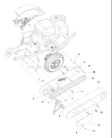 Page A Diagram and Parts List for SG13A/CE SG 13 A/CE 2004-03 Husqvarna Stump Grinder