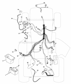 Page D Diagram and Parts List for SO17542LT 2006-01 Husqvarna Lawn Tractor