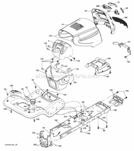 Part Location Diagram of 583727901 Poulan Dash