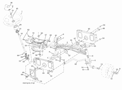 Page I Diagram and Parts List for SOGT22H48 2006-01 Husqvarna Lawn Tractor