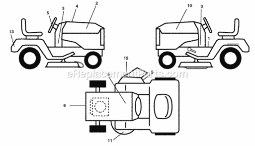 Part Location Diagram of 583277001 Husqvarna Decal, Replacement
