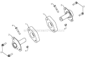 Auger Housing Impeller Diagram and Parts List for ST230E 96195001600 - 2012-06 Husqvarna Snow Blower