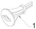 Accessories Diagram and Parts List for ST230E 96195001600 - 2012-06 Husqvarna Snow Blower