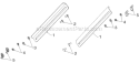 Auger Housing Impeller Diagram and Parts List for ST230E 96195001600 - 2012-06 Husqvarna Snow Blower