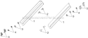 Auger Housing Impeller Diagram and Parts List for ST230E 96195001601 - 2012-08 Husqvarna Snow Blower