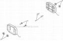 Auger Housing Impeller Diagram and Parts List for ST230E 96195001602 - 2012-08 Husqvarna Snow Blower