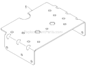 Chassis Engine Pulleys Diagram and Parts List for ST230E 96195001602 - 2012-08 Husqvarna Snow Blower