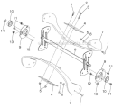 Auger Diagram and Parts List for ST121E ST 121E 96183000100 - 2011-06 Husqvarna Snow Blower