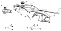 Shroud Diagram and Parts List for ST121E ST 121E 96183000100 - 2011-06 Husqvarna Snow Blower