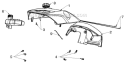 Part Location Diagram of 532443428 Husqvarna Cover