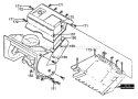 Part Location Diagram of 601001366 Husqvarna Screw, 10-24x.50