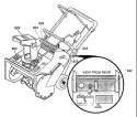 Part Location Diagram of 601001416 Husqvarna Decal, Danger Chute Eng/Fr
