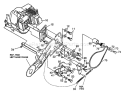 Page F Diagram and Parts List for ST20 ST 20 1995-01 Husqvarna Snow Blower