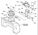 Page E Diagram and Parts List for ST20E ST 20 E 1995-01 Husqvarna Snow Blower