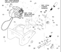 Page H Diagram and Parts List for ST21M ST 21 M 1995-09 Husqvarna Snow Blower