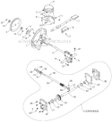 Auger Housing Impeller Diagram and Parts List for ST268EP ST 268EP 96191003802 - 2011-05 Husqvarna Snow Blower
