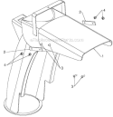 Control Panel Discharge Chute Diagram and Parts List for ST268EP ST 268EP 96191003802 - 2011-05 Husqvarna Snow Blower