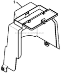 Chassis Engine Pulleys Diagram and Parts List for ST268EP ST 268EP 96191003802 - 2011-05 Husqvarna Snow Blower