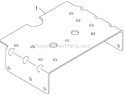 Chassis Engine Pulleys Diagram and Parts List for ST268EP ST 268EP 96191003802 - 2011-05 Husqvarna Snow Blower