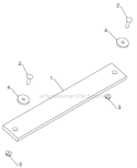 Auger Housing Impeller Diagram and Parts List for ST268EP ST 268EP 96191003802 - 2011-05 Husqvarna Snow Blower